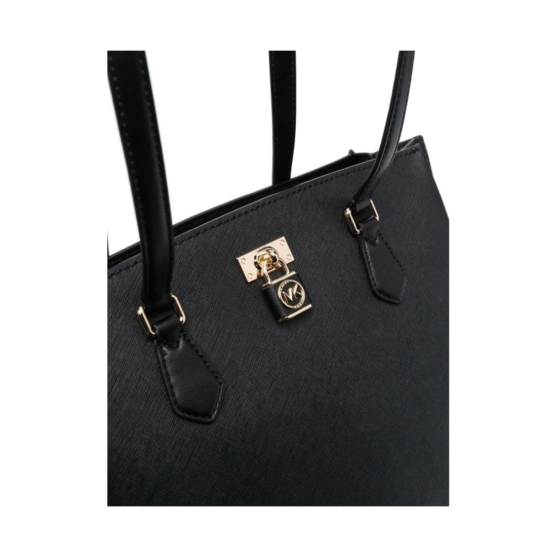 Michael Kors womens black lg top-zip tote | Vilbury London