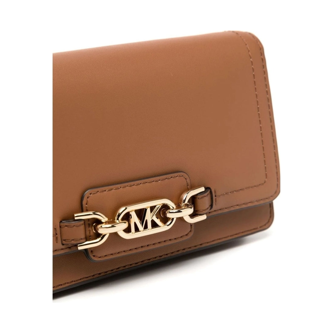 Michael Kors womens luggage sm phone chain crossbody | Vilbury London