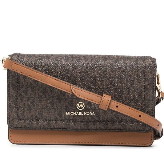 Michael Kors womens brn, acorn sm phone crossbody | Vilbury London