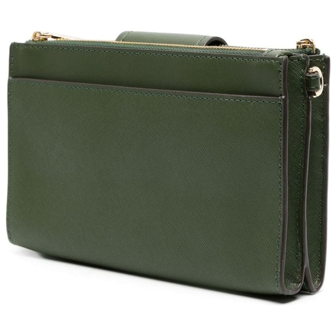 Michael Kors womens amazon green sm dbl zip crossbody | Vilbury London