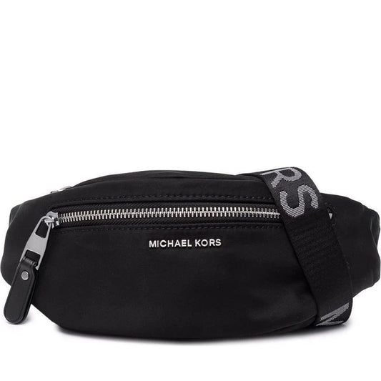 Michael Kors mens black hip bag | Vilbury London