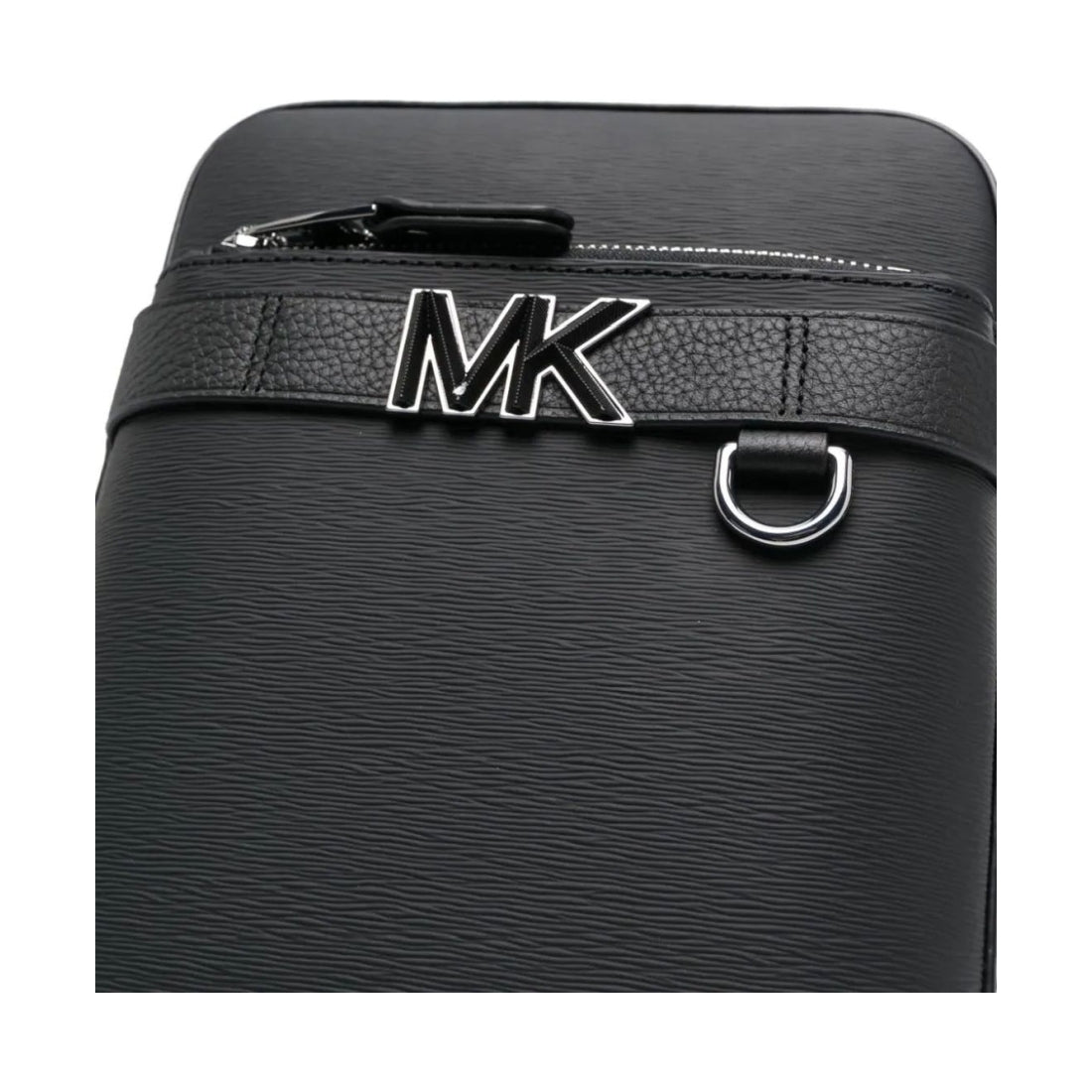 Michael Kors mens black flight bag | Vilbury London