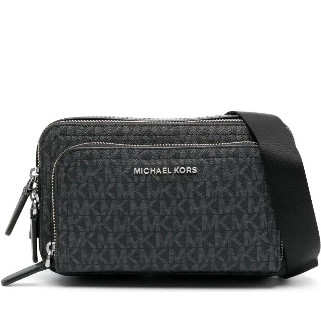 Michael Kors mens black sm belt bag | Vilbury London