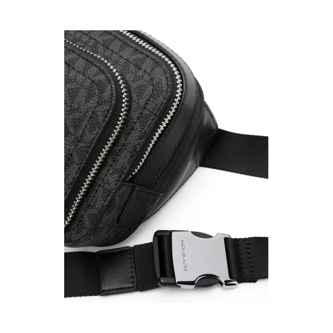 Michael Kors mens black sm belt bag | Vilbury London