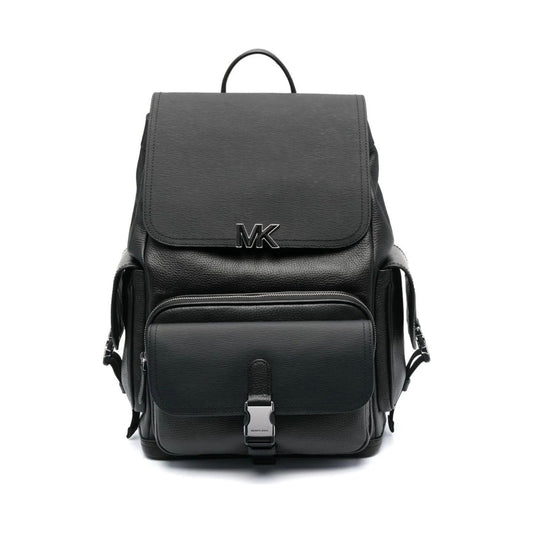 Michael Kors mens black utility rucksack backpack | Vilbury London