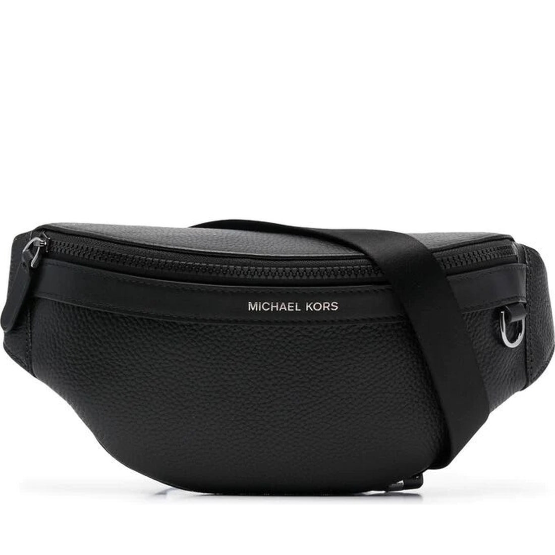 Michael Kors mens black sm hip bag | Vilbury London