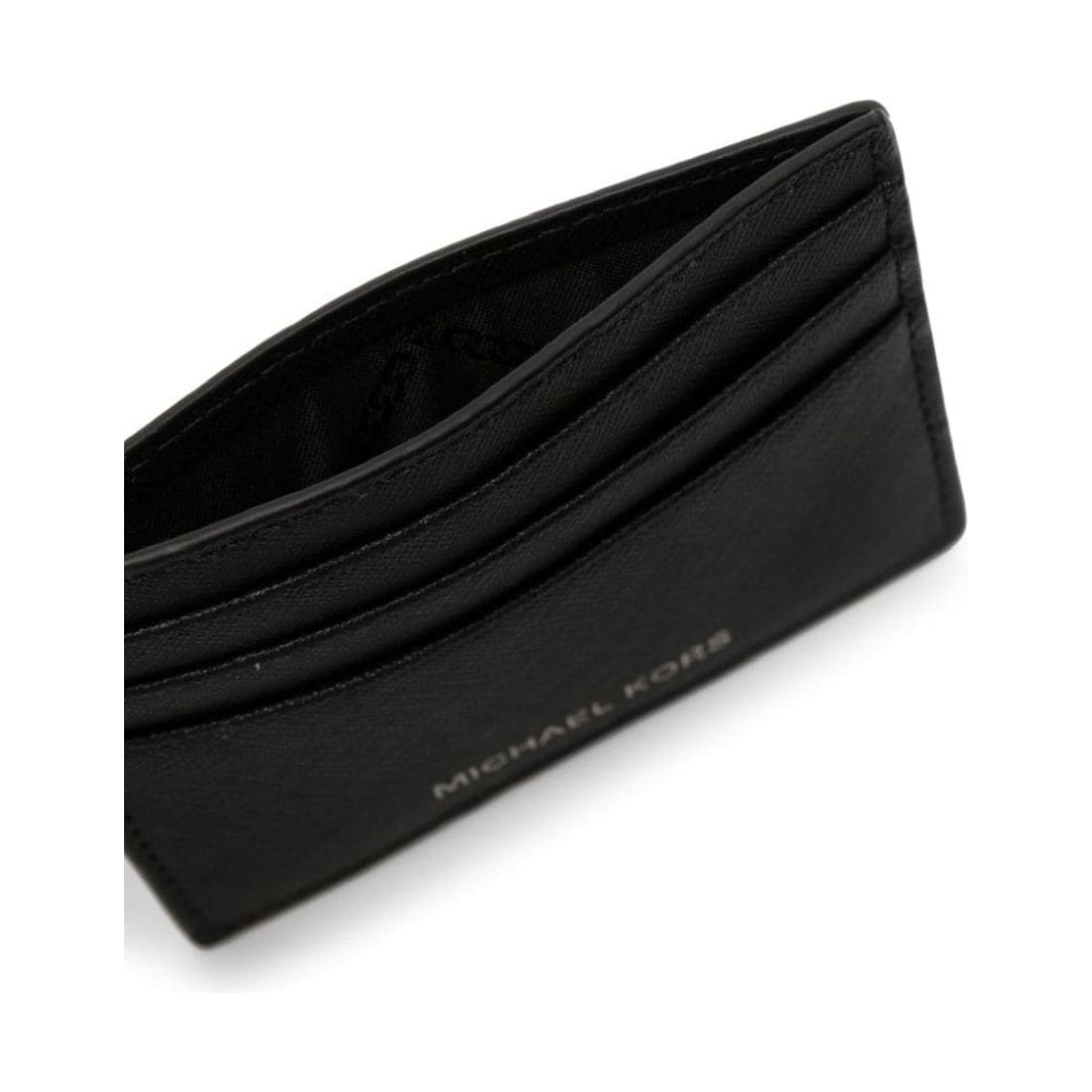 Michael Kors mens black tall card case | Vilbury London