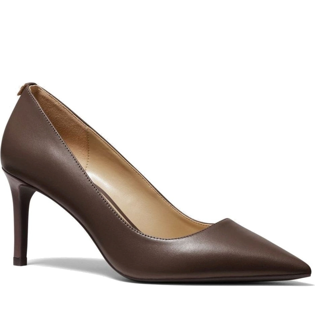 Michael Kors womens chocolate alina flex pump | Vilbury London