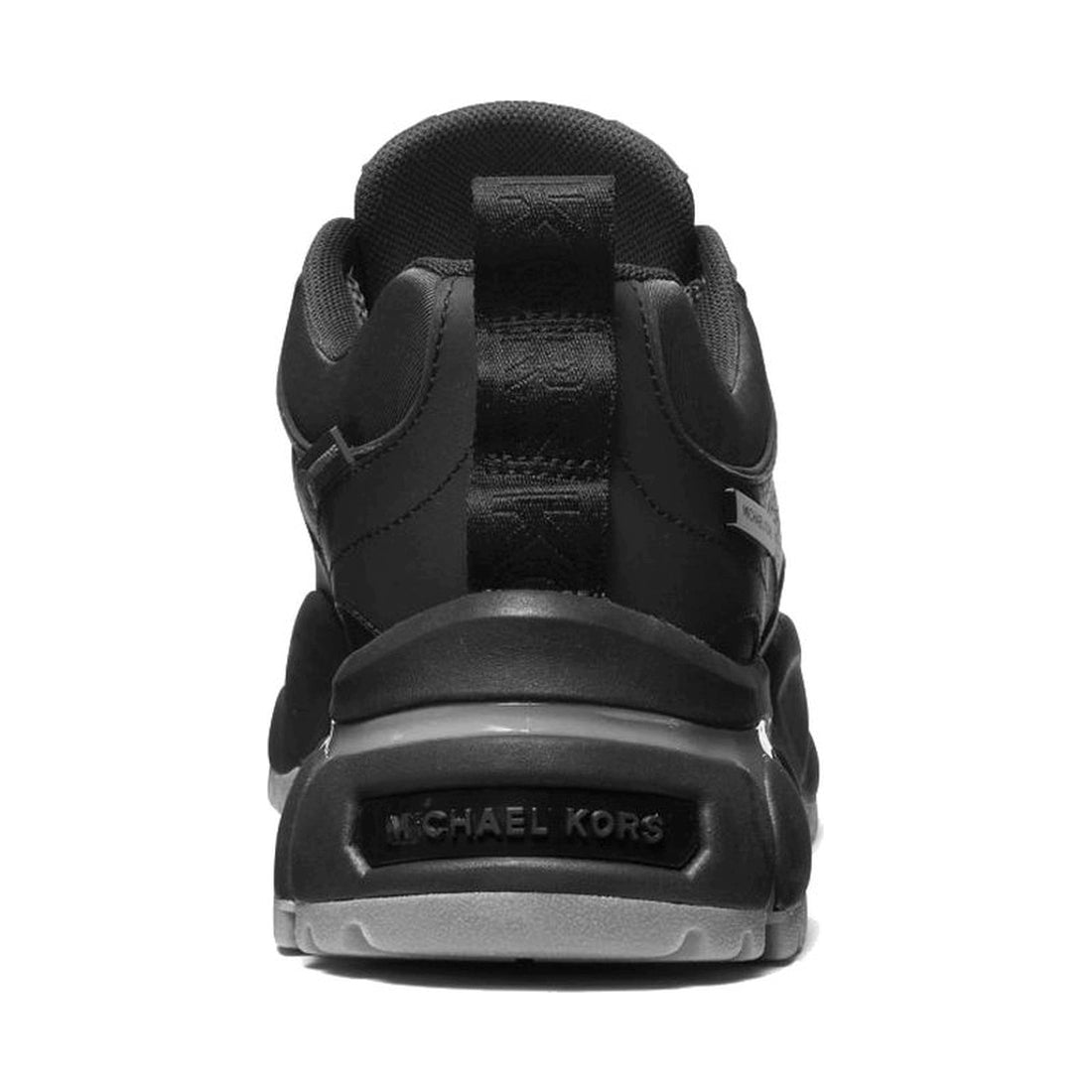 Michael Kors mens black logan trainer | Vilbury London