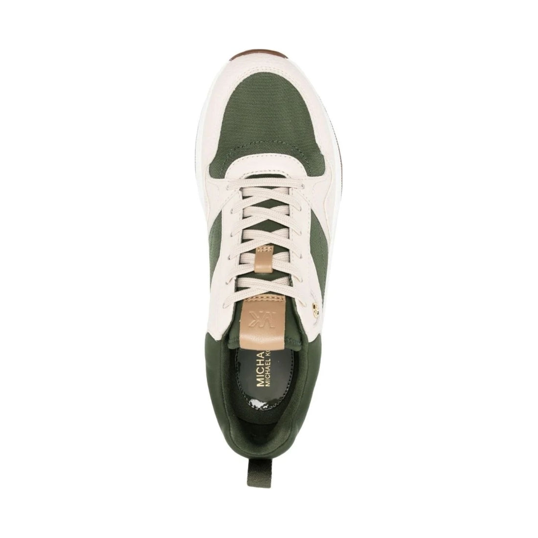 Michael Kors womens amzn grn mlt orion trainer | Vilbury London