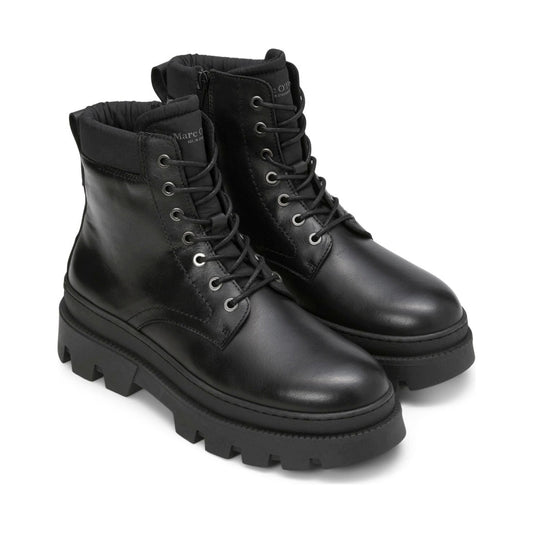 Marc O'Polo mens black mod. isak 9a booties | Vilbury London