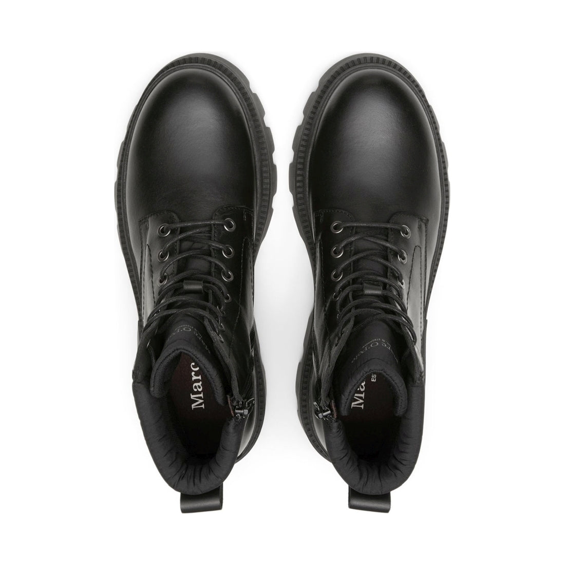 Marc O'Polo mens black mod. isak 9a booties | Vilbury London