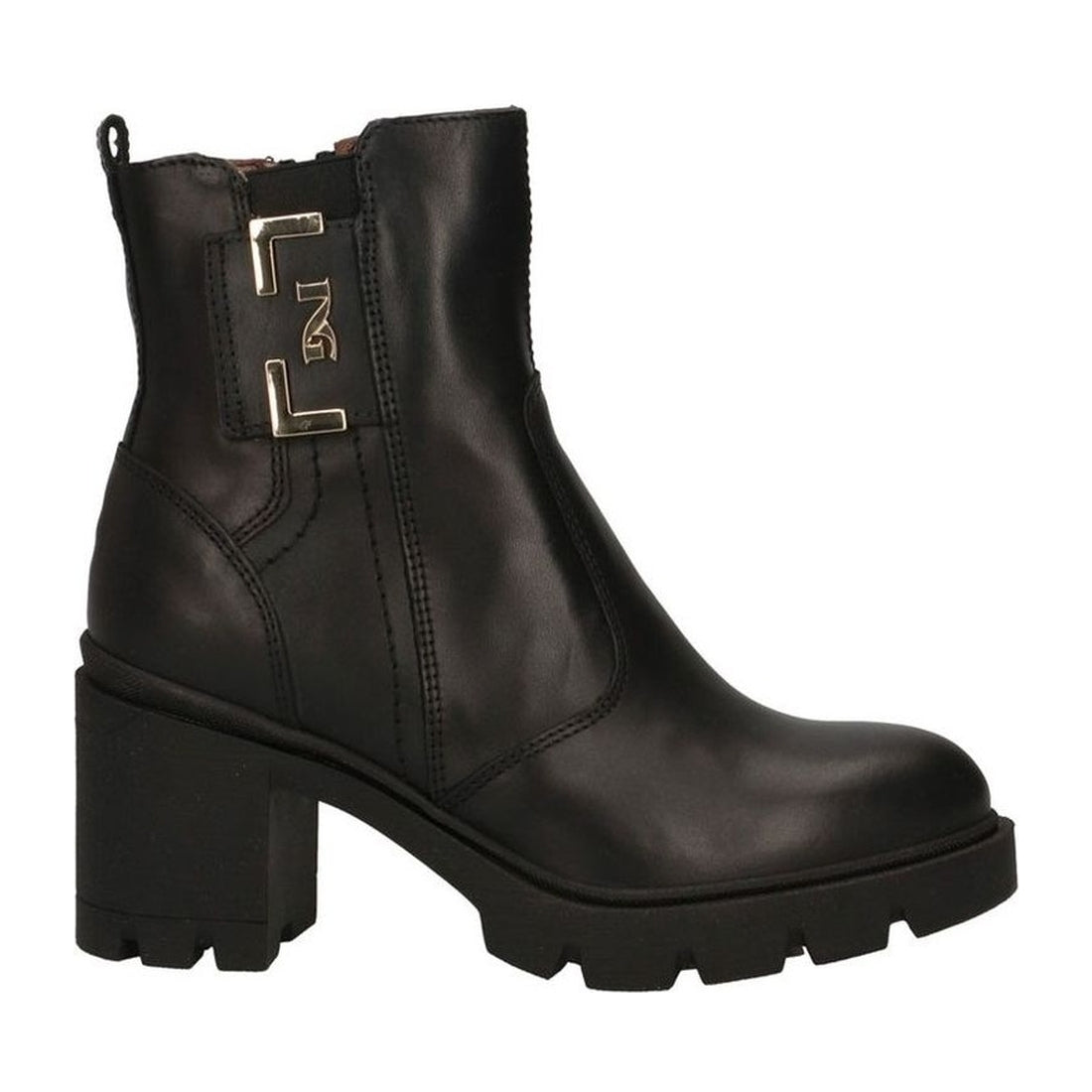 NeroGiardini womens black guanto booties | Vilbury London