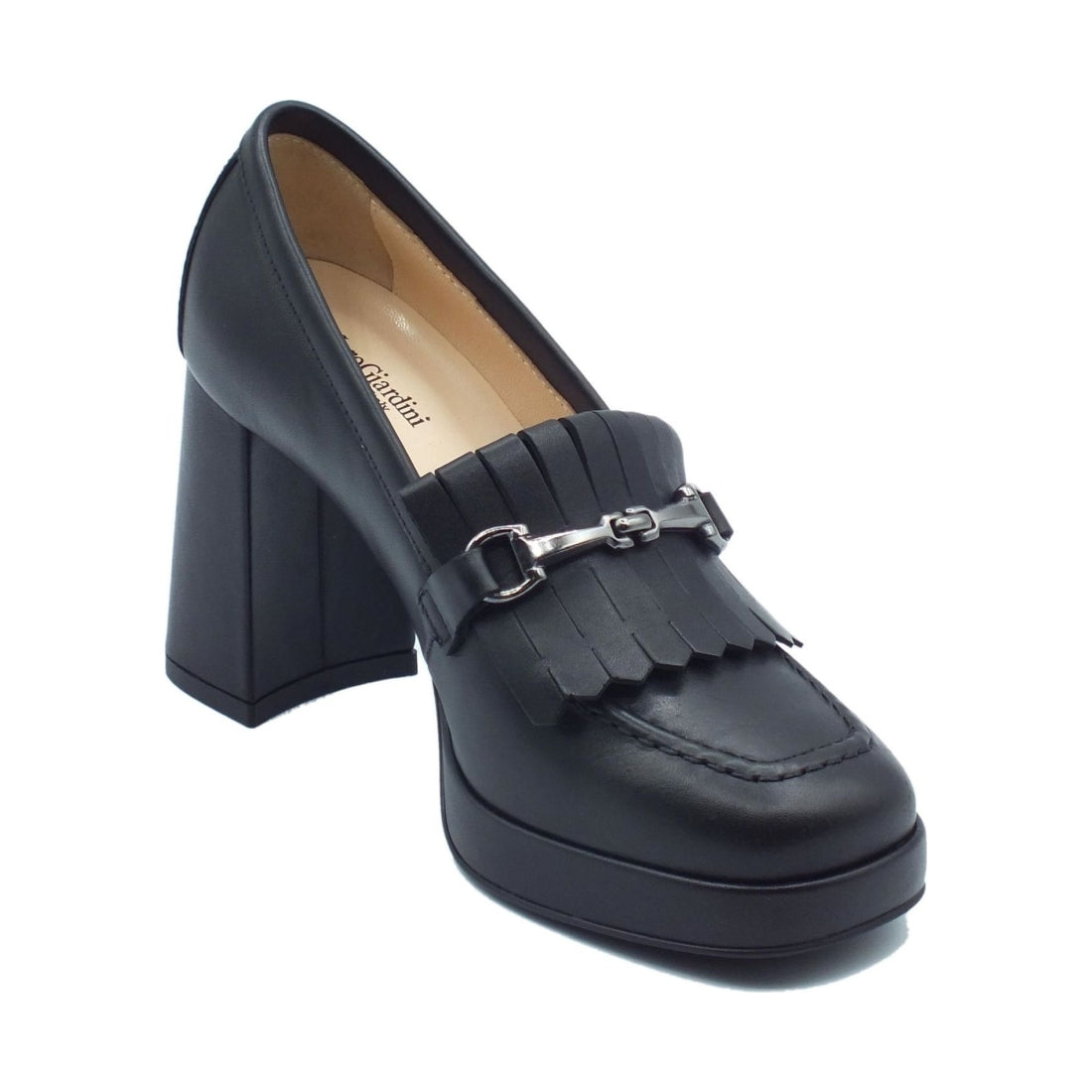 NeroGiardini womens black guanto pumps | Vilbury London