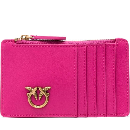 PINKO womens pink pinko airone cardholder | Vilbury London