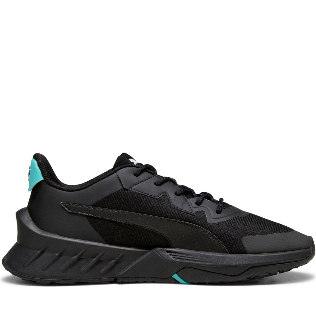 Puma mens black spectra green mapf1 maco sl 2.0 leisure trainers | Vilbury London