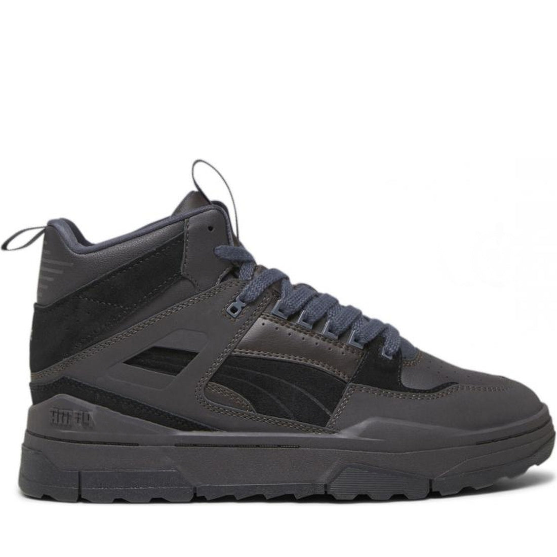 Puma mens gray strong gray slipstream hi xtreme booties | Vilbury London