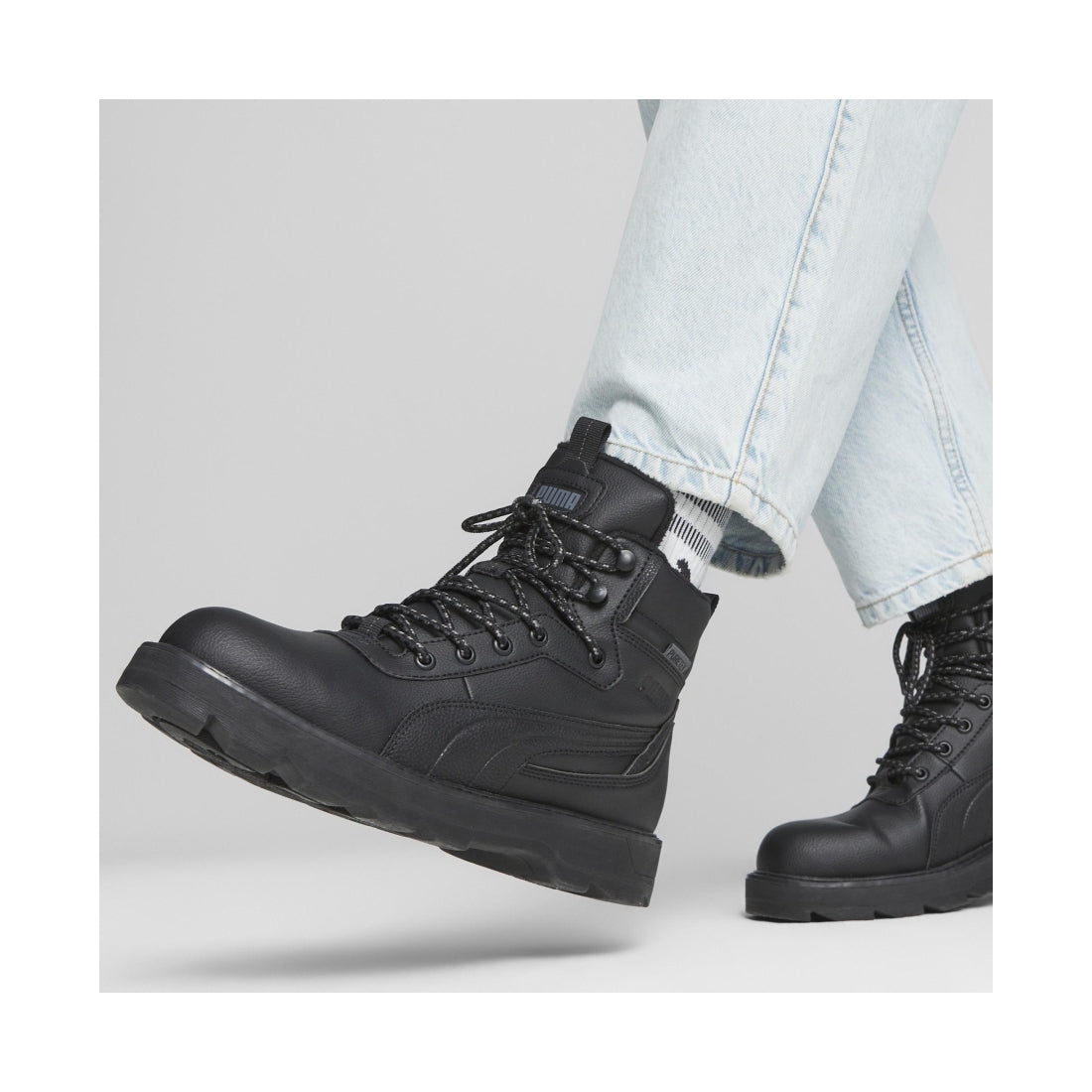 Puma mens black desierto v3 puretex booties | Vilbury London