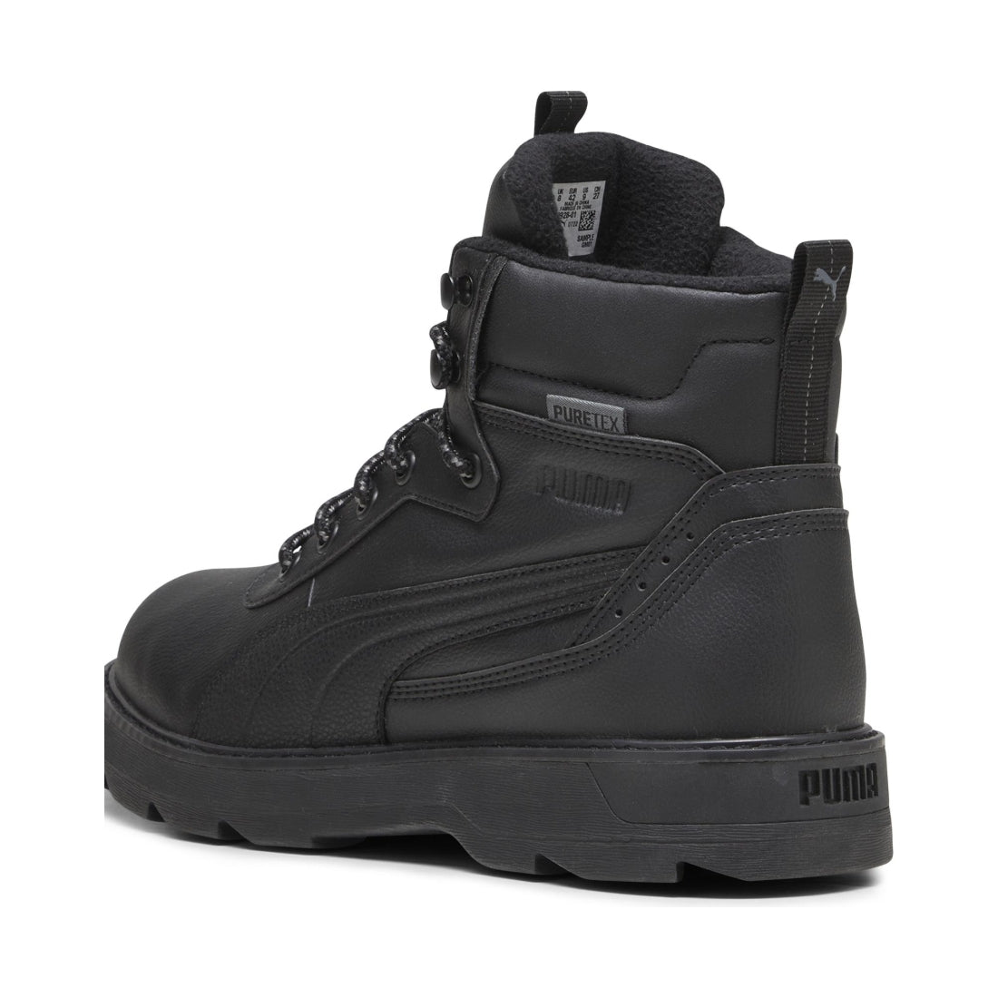 Puma mens black desierto v3 puretex booties | Vilbury London