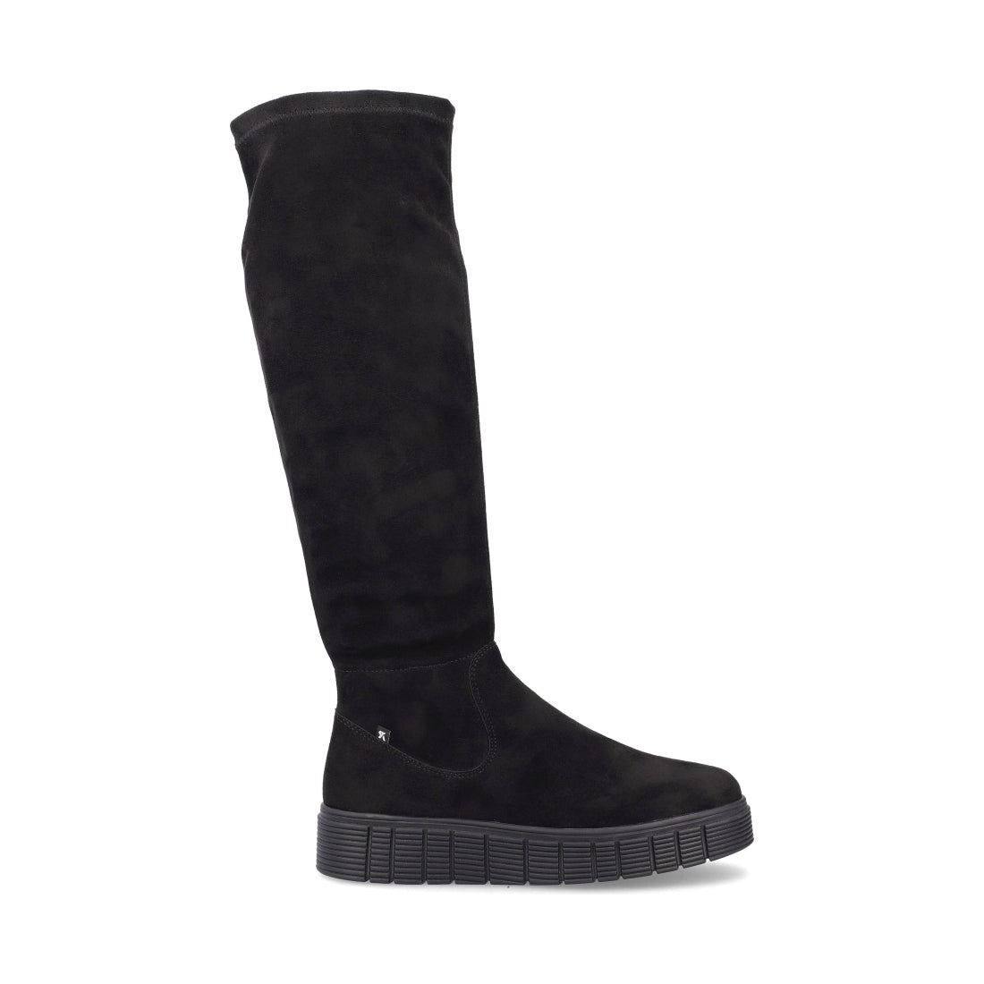 Rieker womens black casual closed boots | Vilbury London