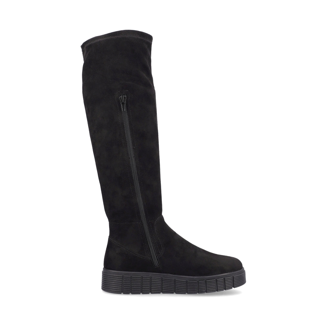 Rieker womens black casual closed boots | Vilbury London