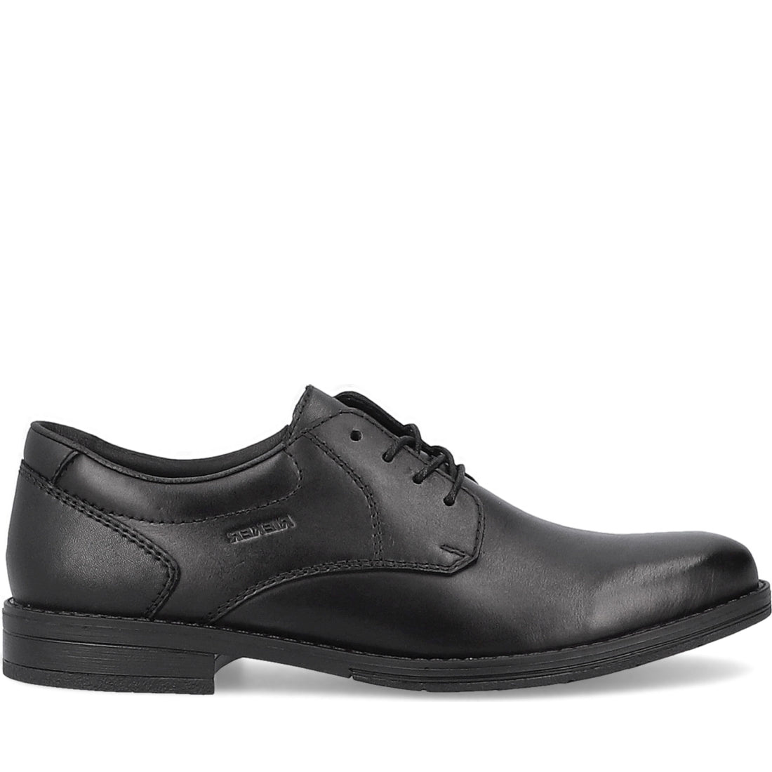 Rieker mens black casual closed formal | Vilbury London