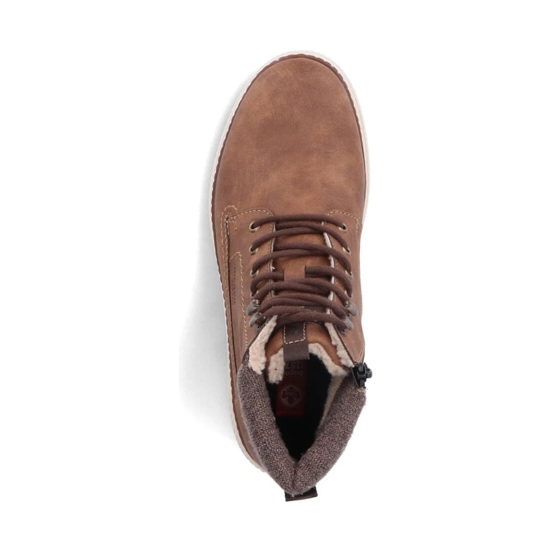 Rieker mens brown casual closed booties | Vilbury London