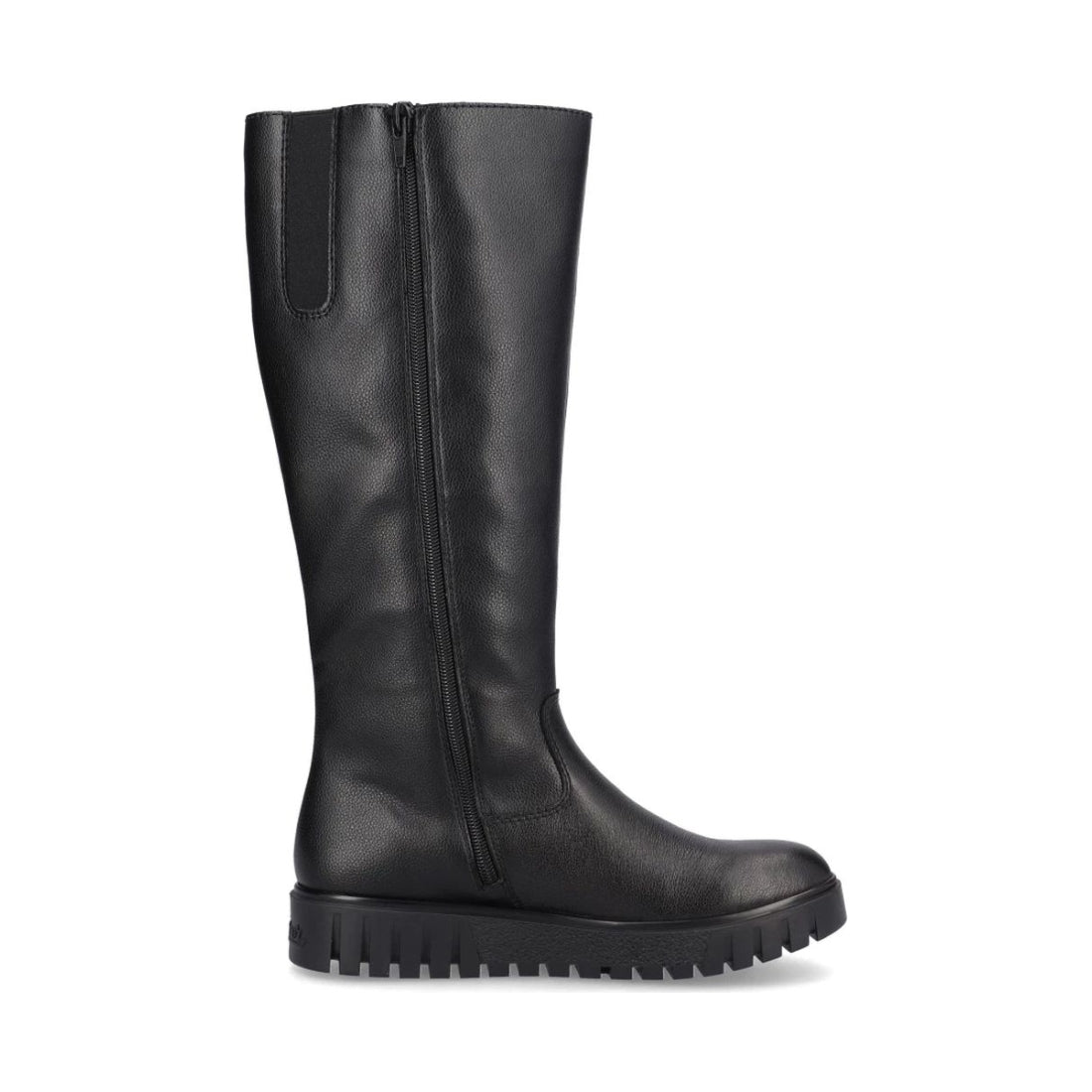 Rieker womens black casual closed boots | Vilbury London