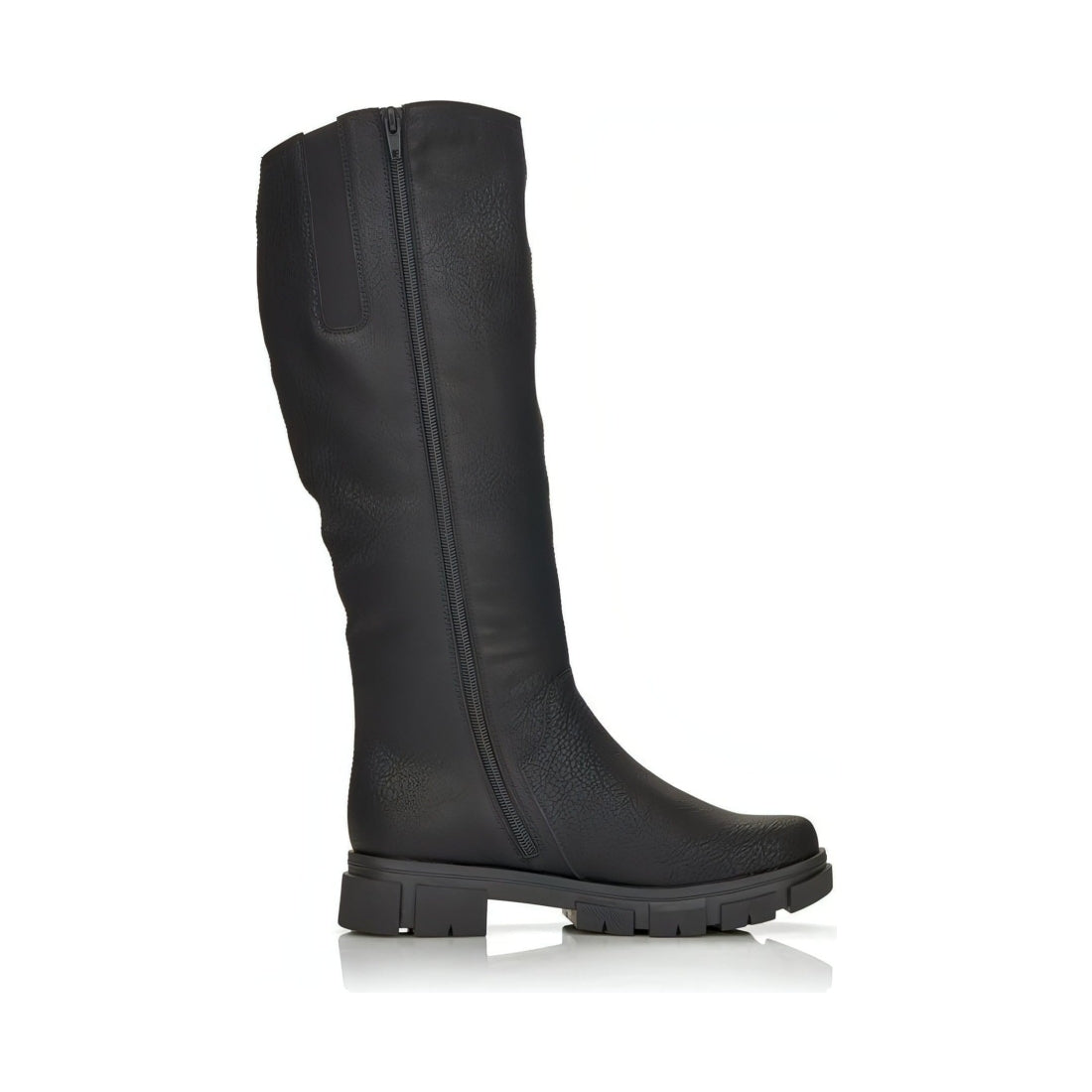 Rieker womens black casual closed boots | Vilbury London