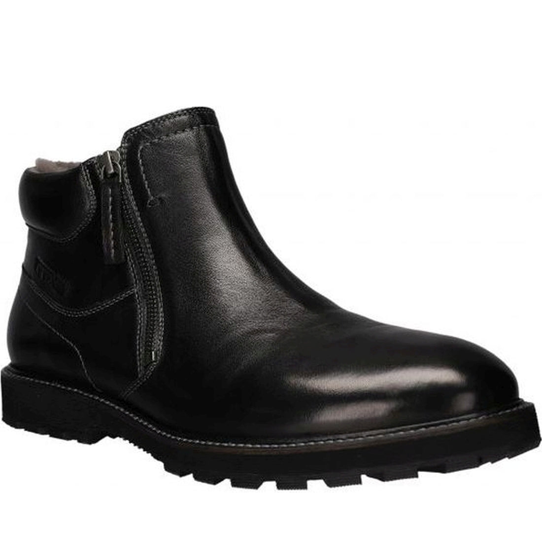 Salamander mens black gavo warm boots | Vilbury London