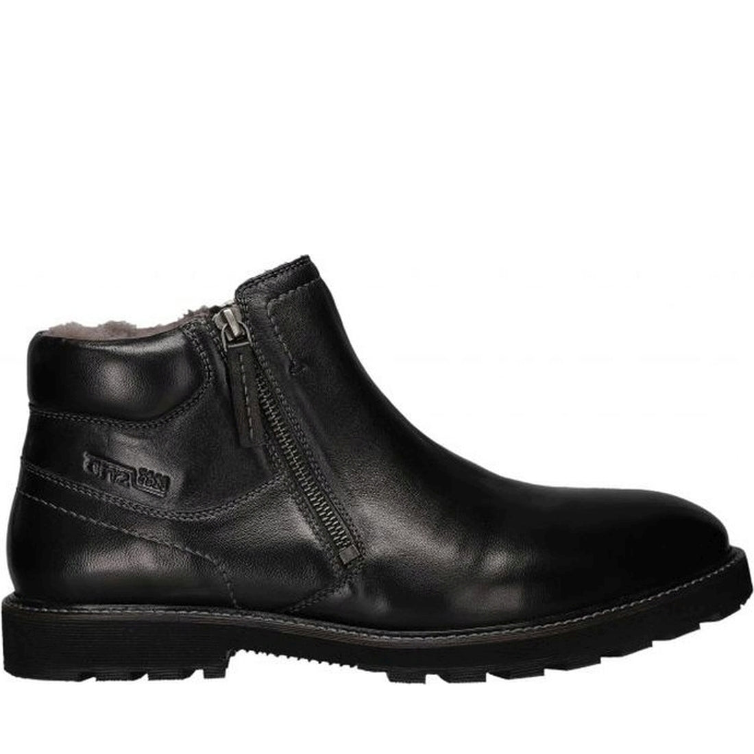 Salamander mens black gavo warm boots | Vilbury London