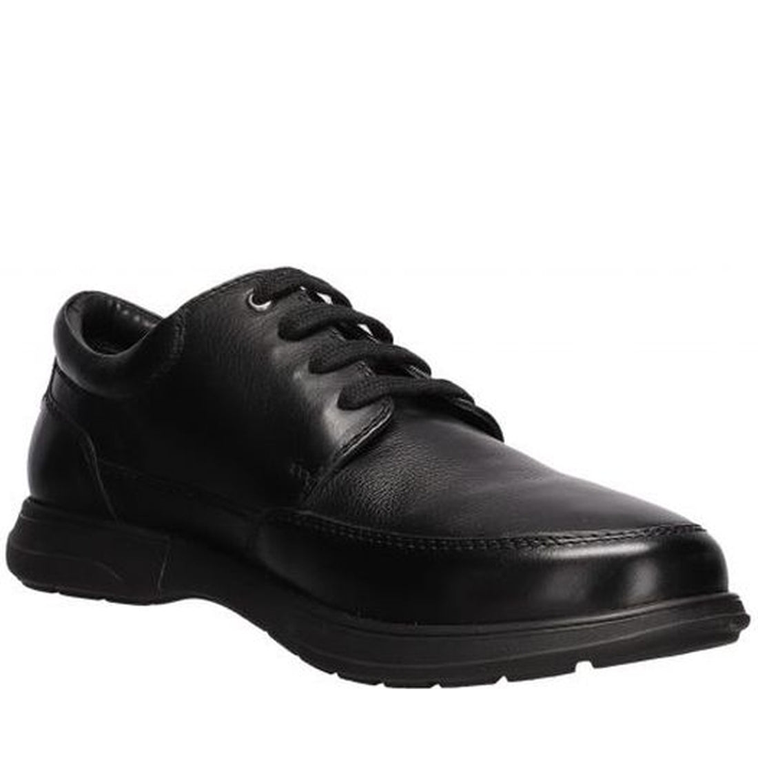 Salamander mens black parto leisure trainers | Vilbury London