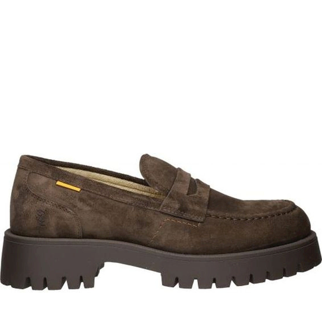 Salamander womens brown lenera loafers | Vilbury London