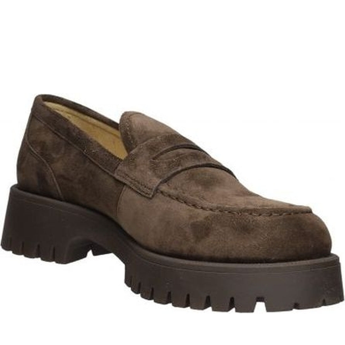 Salamander womens brown lenera loafers | Vilbury London