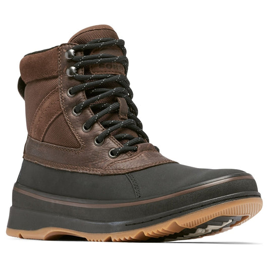 Sorel mens 256 tobacco, black ankeny ii wp booties | Vilbury London
