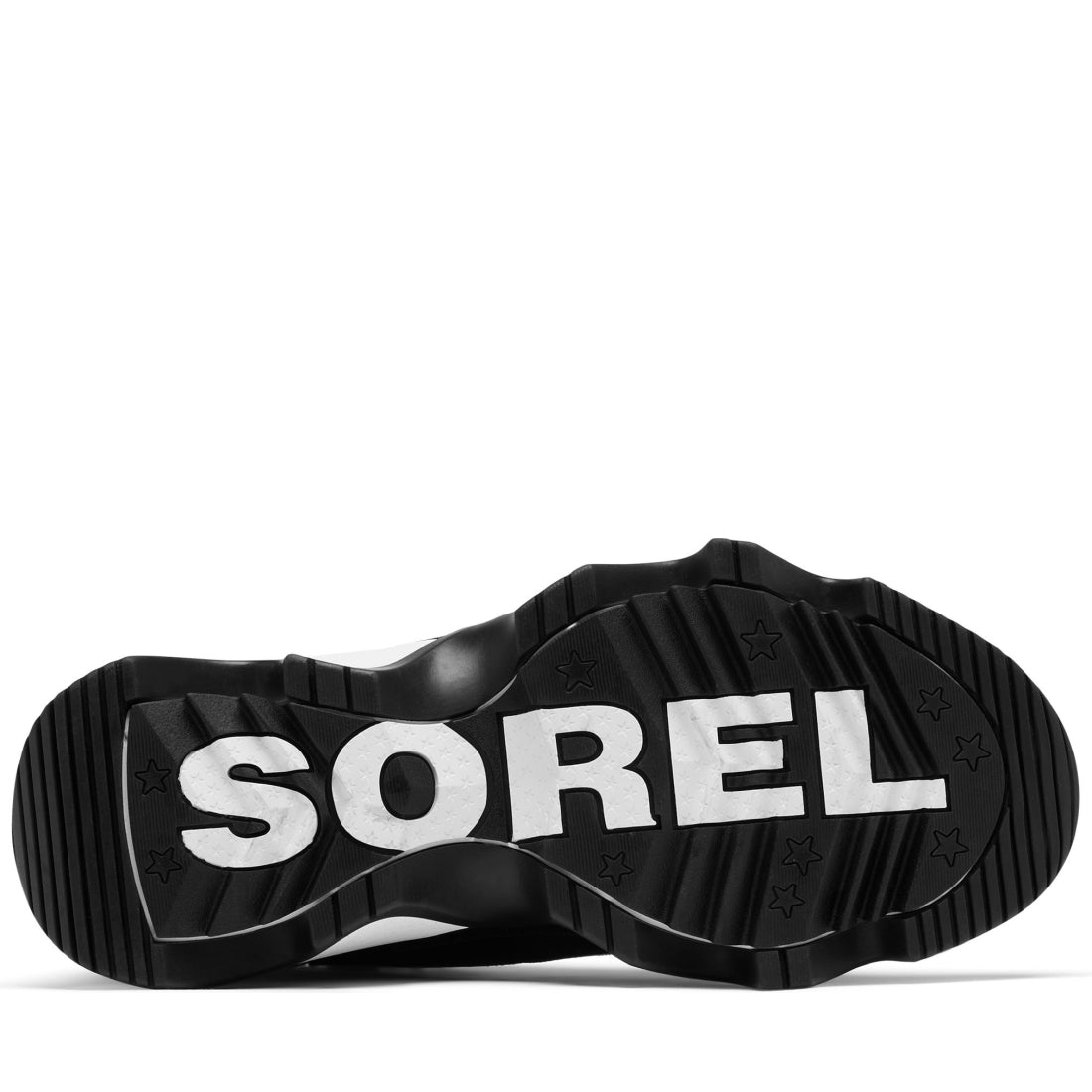 Sorel womens 010 black, sea salt kinetic impact booties | Vilbury London