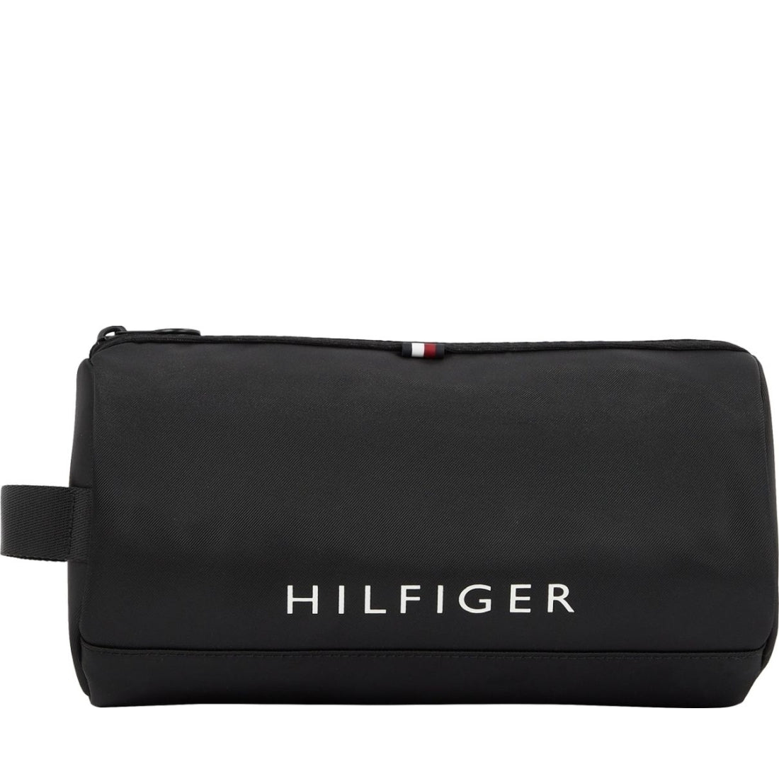 Tommy Hilfiger mens black skyline washbag | Vilbury London