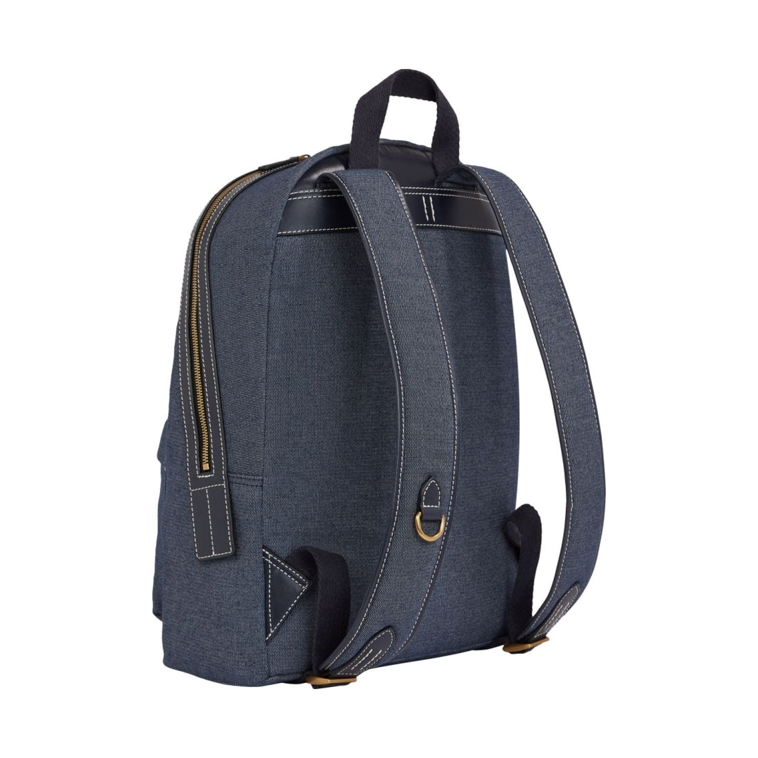 Tommy Hilfiger mens space blue monogram backpack | Vilbury London