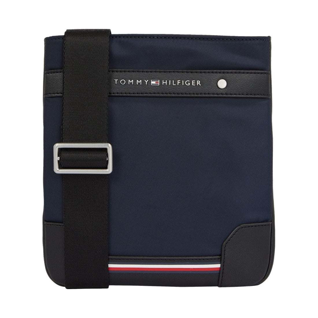 Tommy Hilfiger mens space blue central rpreve mini crossover | Vilbury London