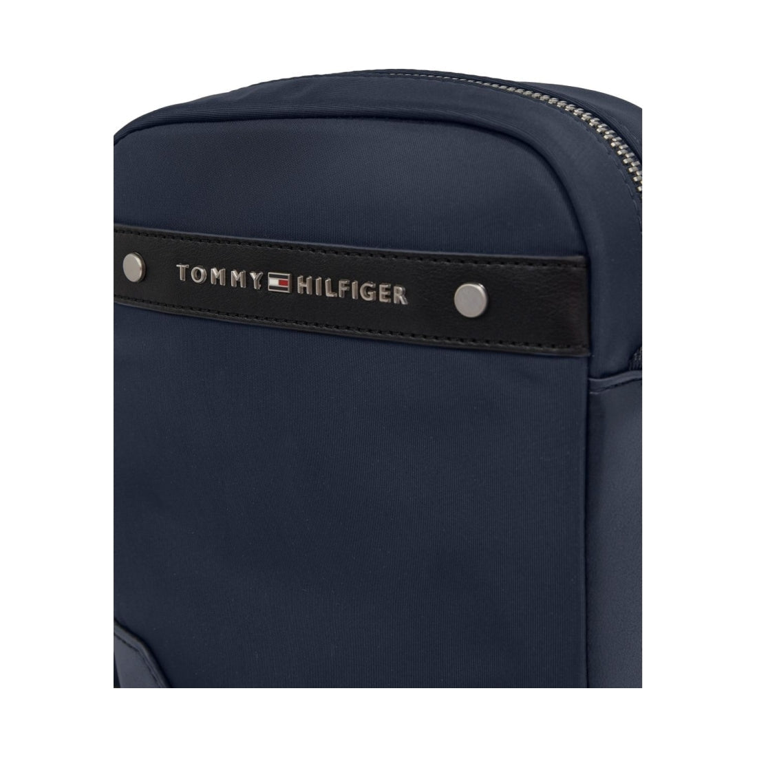 Tommy Hilfiger mens space blue central repreve mini reporter | Vilbury London