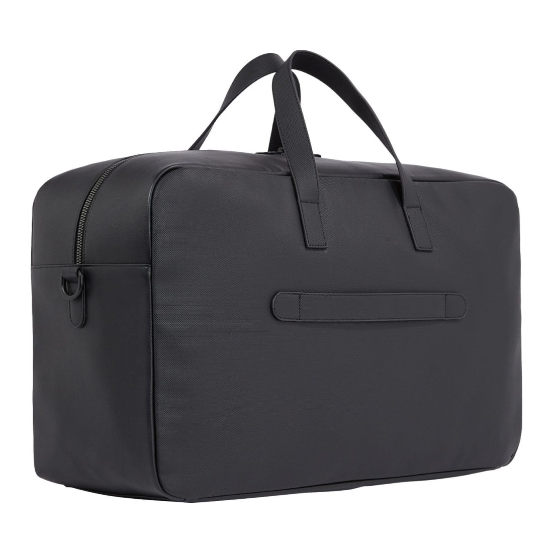 Tommy Hilfiger mens black pique duffle | Vilbury London