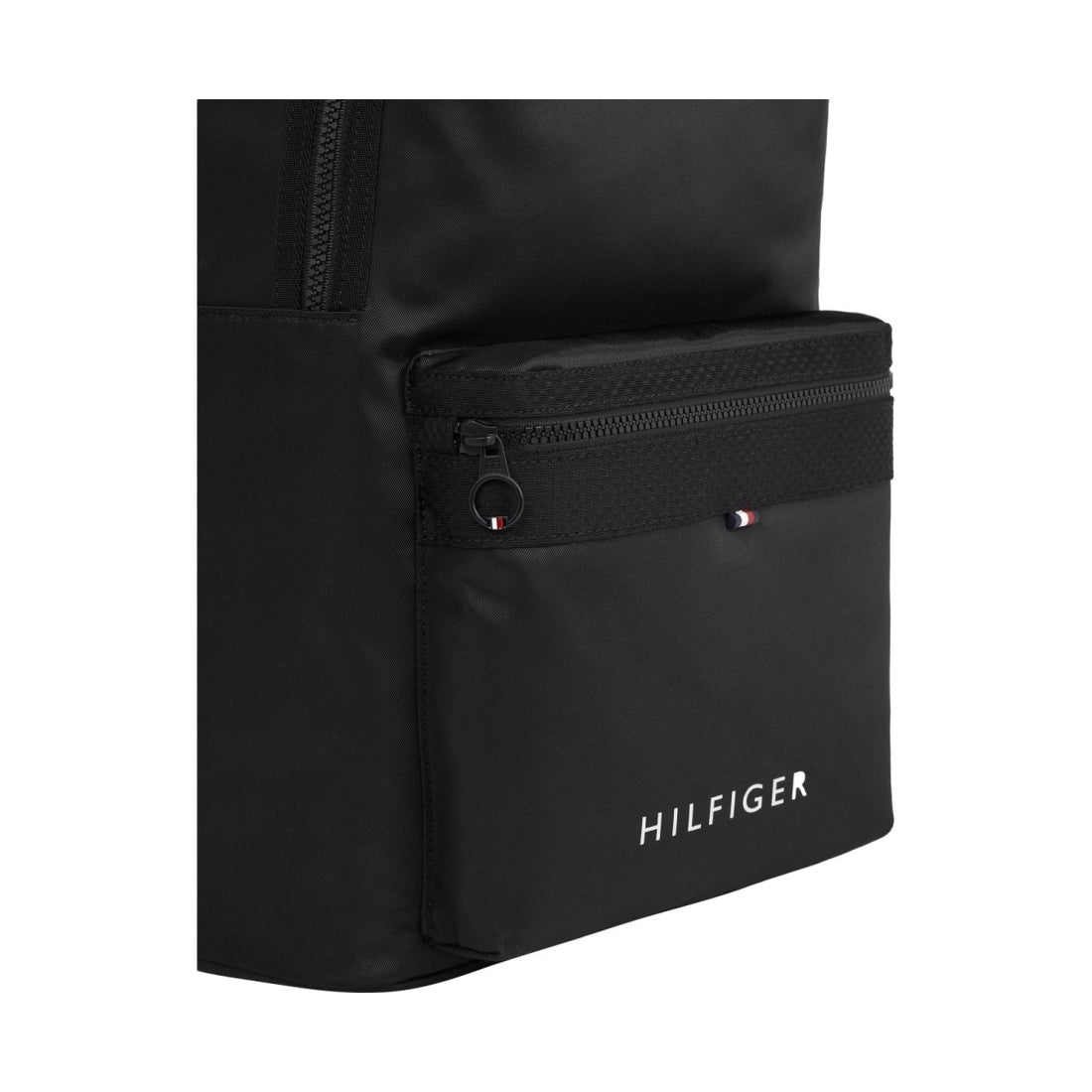 Tommy Hilfiger mens black skyline backpack | Vilbury London