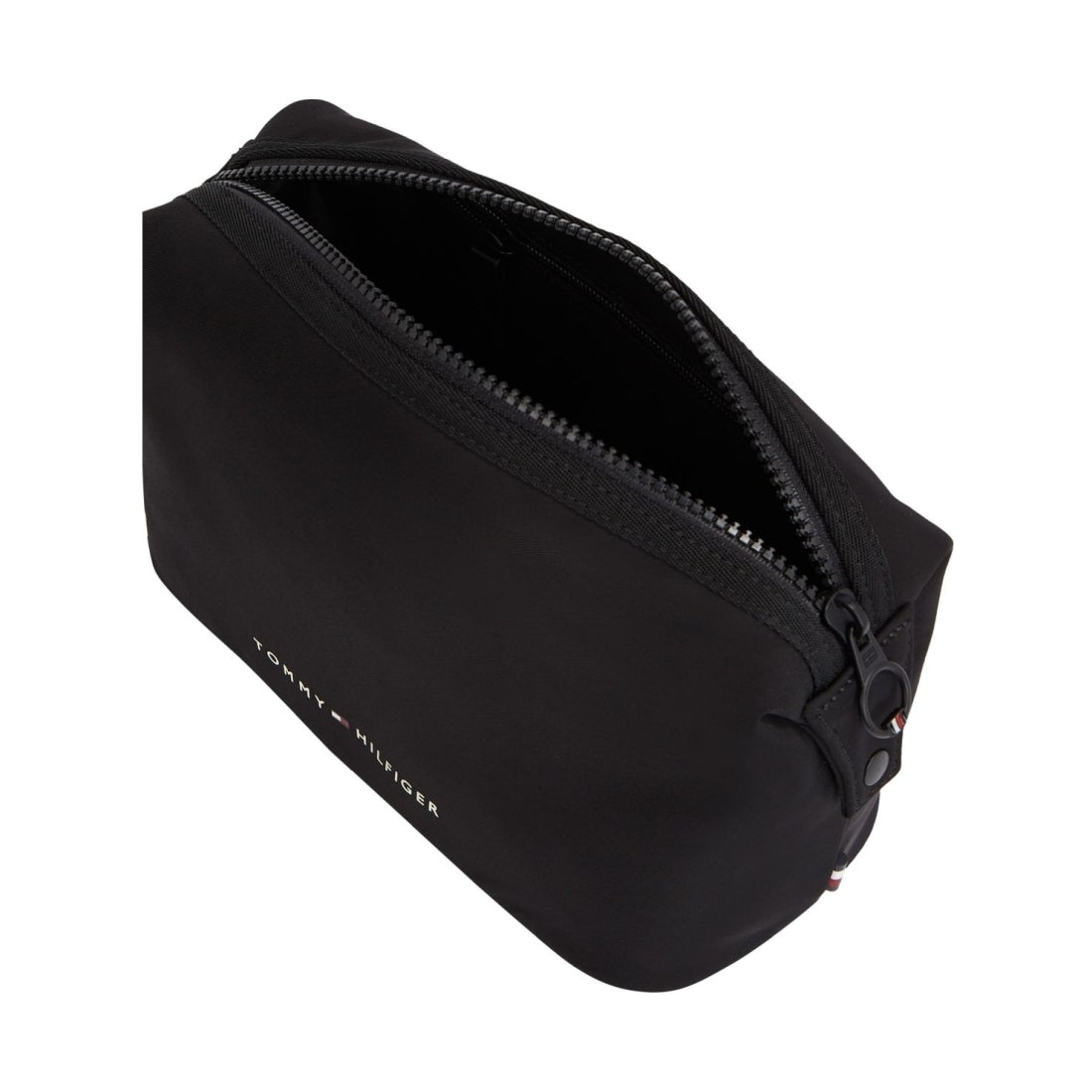 Tommy Hilfiger mens black skyline washbag | Vilbury London