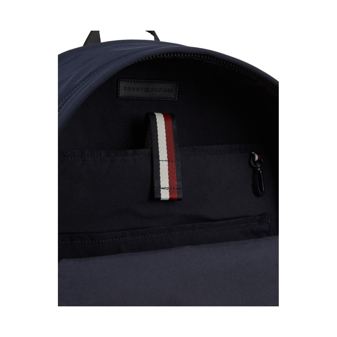 Tommy Hilfiger mens space blue skyline stripe backpack | Vilbury London