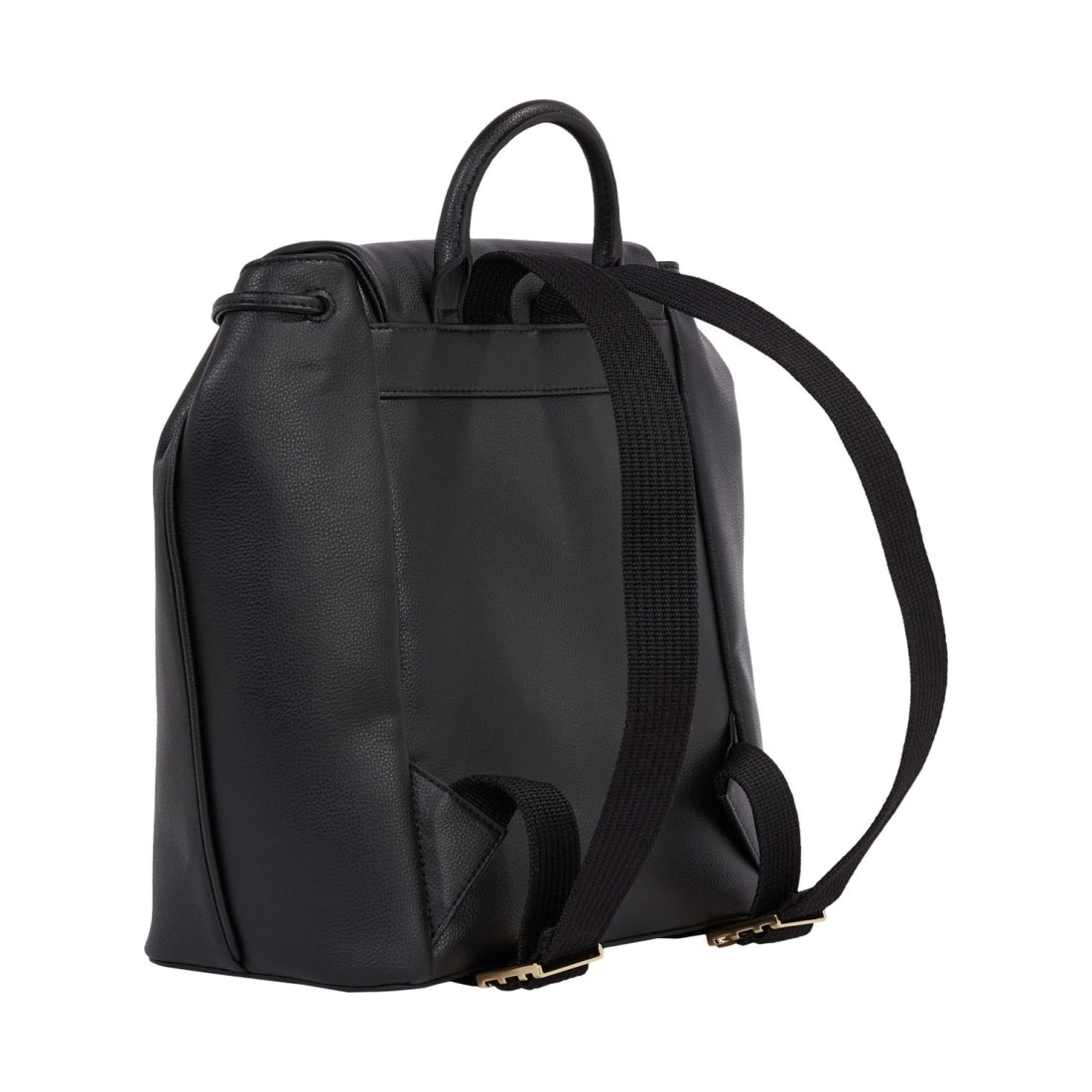 Tommy Hilfiger womens black contemporary backpack | Vilbury London