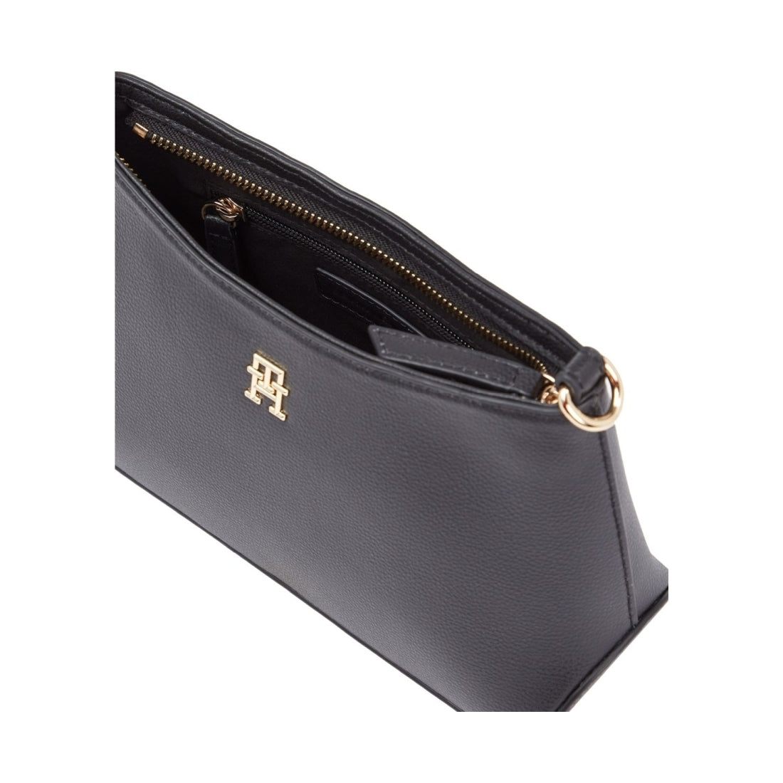 Tommy Hilfiger womens black staple crossover | Vilbury London