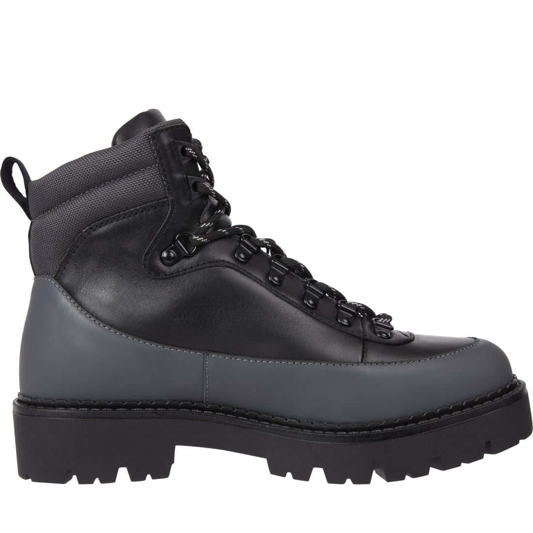 Tommy Jeans mens black, new charcoal boot hiker | Vilbury London