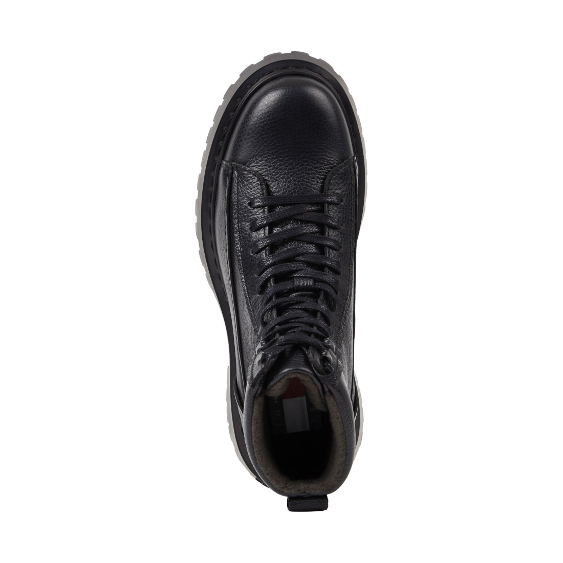 Tommy Jeans mens black warm lining boot | Vilbury London