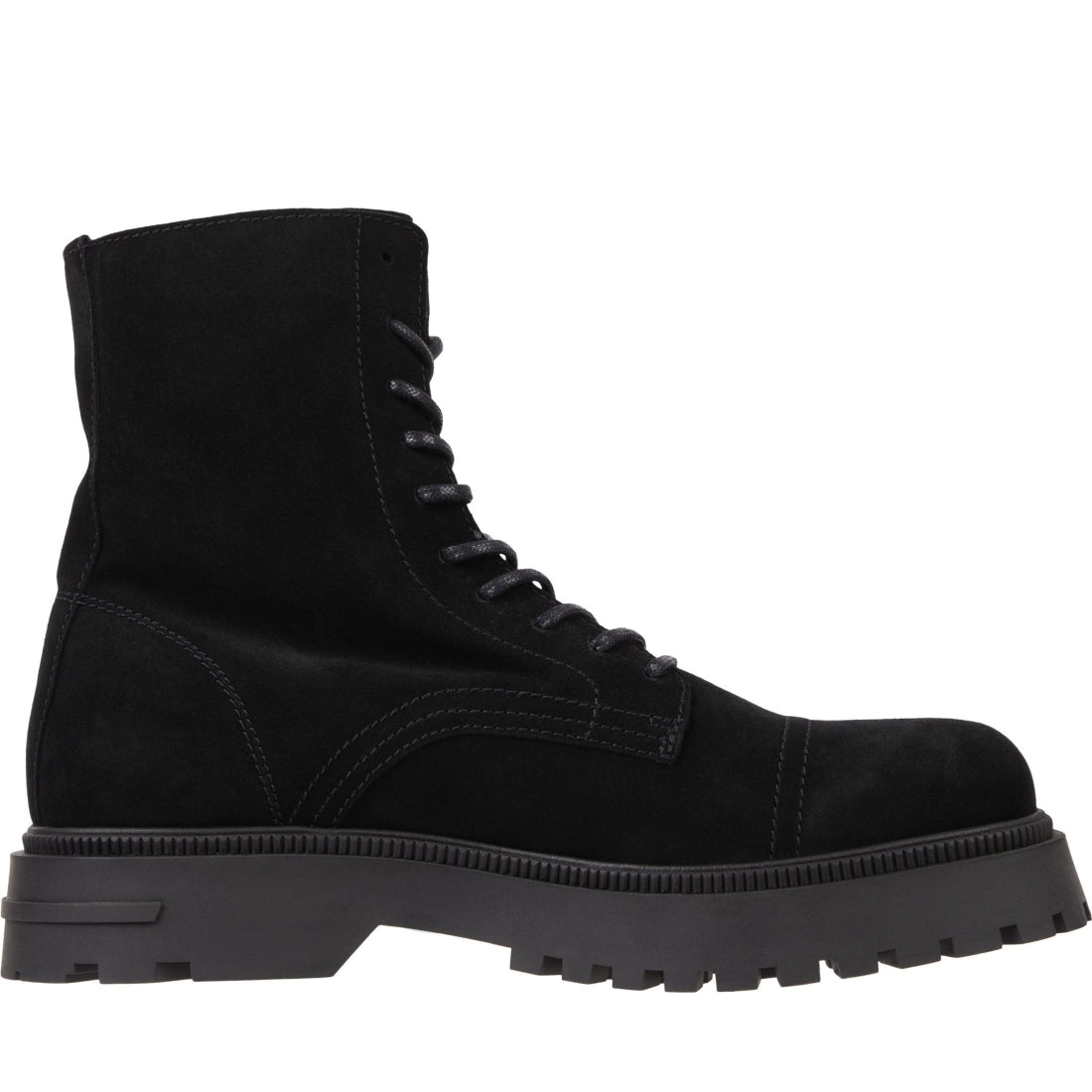 Tommy Jeans mens black casual boot | Vilbury London