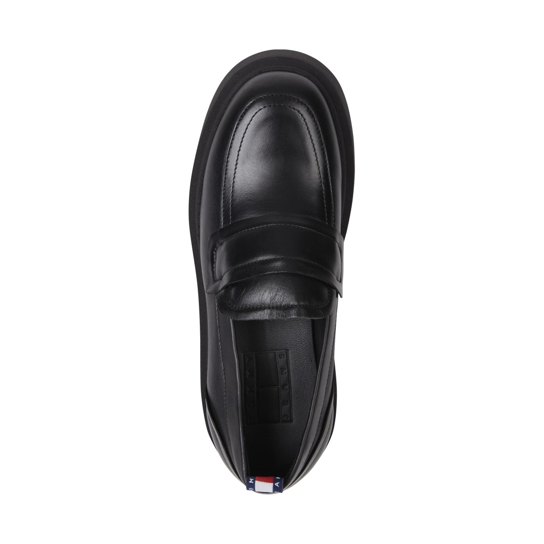 Tommy Jeans womens black ava loafer | Vilbury London